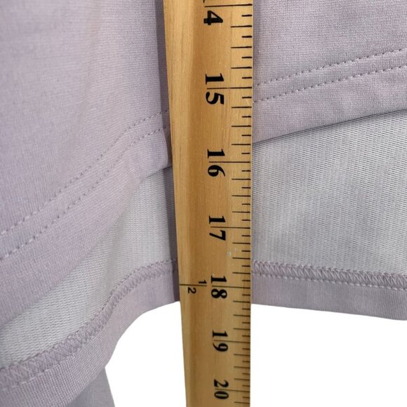 Adidas Aeroready Crewneck Sweatshirt Women's XL Purple Cropped Oversized - Picture 4 of 9